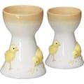 Miniatyrbillede 1 af 2: Brunetta Äggkopp 2-pack Cult Design Yellow