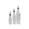 Miniatyrbillede 1 af 2: Oljeflaskor med hällpropp 3 set Chic Antique Transparent