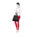 Miniatyrbillede 3 af 4: Reisenthel mini maxi shoppingväska Red one size
