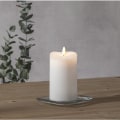 Pikkukuva 3 / 4: Blockljus Flamme 15 cm LED m timer, vit White