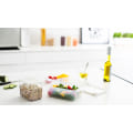 Miniatyrbillede 4 af 4: Gastromax Vitt lock Lunchbox Transparent 1 L