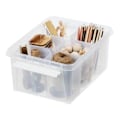 Pikkukuva 2 / 3: Förvaringsbox m lock & 6 insatser SmartStore 15 Classic White