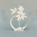 Miniatyrbillede 1 af 3: Vitsippa - Dekoration White
