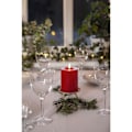 Pikkukuva 3 / 3: Blockljus Rött Flamme Flow LED Star Trading Red 12,5 cm