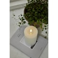 Pikkukuva 3 / 3: Blockljus Flamme Flow LED Star Trading White 12,5 cm