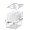 Pikkukuva 1 / 3: Förvaringsbox m lock & 6 insatser SmartStore 15 Classic White