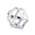 Miniatyrbillede 1 af 3: Kakstans 6 motiv IGenietti Silver