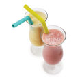 Pikkukuva 2 / 3: Sugrör 6 st m borste för Smoothie / Milkshake, silikon Multicolor