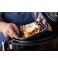 Miniatyrbild 4 av 4: Silikonform fyrkantig för Airfryer grå