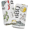 Pikkukuva 1 / 3: Tygservett Barbeque  2-pack Cult Design Multicolor