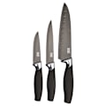 Miniatyrbillede 1 af 2: Taylors Knivset 3 st Brooklyn Krom Chrome Krom