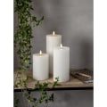 Pikkukuva 2 / 4: Blockljus Flamme Flow Big LED 27,5 cm White