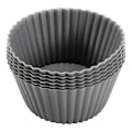 Pikkukuva 3 / 4: Muffinsform 6-pack Silikon Cookie Grey
