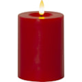 Pikkukuva 1 / 3: Blockljus Rött Flamme Flow LED Star Trading Red 12,5 cm