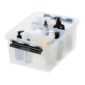Miniatyrbillede 2 af 4: Förvaringsbox m lock & 6 insatser SmartStore Classic 15 Black