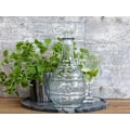 Pikkukuva 2 / 3: Karaff m mönster H28/Ø12 cm klar Chic Antique Transparent
