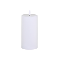 Miniatyrbillede 1 af 3: Blockljus LED inkl batteri H15/Ø7,5 cm White