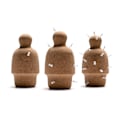Miniatyrbillede 2 af 2: Voodoodocka Memoboard To-do Materia Brown