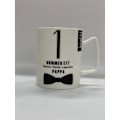 Pikkukuva 3 / 3: Till Pappa Mugg 2-pack, Farsdag White