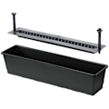 Pikkukuva 1 / 2: Balkonglåda 75 cm återvunnet material Orthex Black Svart 75 cm