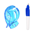 Miniatyrbilde 1 av 4: Linjemarkerare Klämma + Penna - Flera färgval Blue