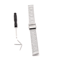 Miniatyrbillede 1 af 4: Klockarmband mesh - Svart eller Silver 14 mm Silver