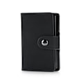 Pikkukuva 1 / 6: Korttikotelo Card Case Fold Out Alu / Nahka - Musta Black