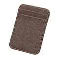 Miniatyrbilde 1 av 2: Vertikal korthållare i konstläder - Olika färger Dark brown