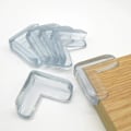 Pikkukuva 3 / 3: L-formade hörnskydd barn 10-pack - Flera färger Transparent