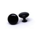 Miniatyrbilde 2 av 3: Knoppar 4-pack - Stilrena knoppar i metall - Svart Black