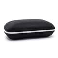 Medium Hardcase Brilleetui / Solbrilleretui i kanvasstof Black