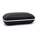 Miniatyrbillede 1 af 3: Medium Hardcase Brilleetui / Solbrilleretui i kanvasstof Black