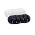 Miniatyrbillede 1 af 2: Sladdhållare / kabelorganiserare 2-pack Multicolor