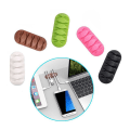 Miniatyrbillede 2 af 2: Sladdhållare / kabelorganiserare 2-pack - Flera färgval Brown