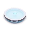 Miniatyrbilde 2 av 4: 2 st Ihopfällbara matlåda / förvaringslåda silikon 800 ml Light blue