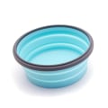 Miniatyrbilde 3 av 4: 2 st Ihopfällbara matlåda / förvaringslåda silikon 800 ml Light blue