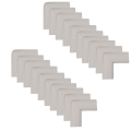 Miniatyrbillede 1 af 2: Hörnskydd L-formade skum 20-pack Grey