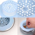 Miniatyrbillede 2 af 2: Afløbsbeskyttelse i plast Blue