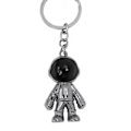 Miniatyrbilde 1 av 2: Nyckelring Cool Astronaut / Spaceman i metall - Grå metallic Grey
