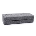 Miniatyrbilde 3 av 3: Stabilt beskyttende Hardcase brilleetui Tekstil - Grå Grey