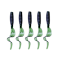 Miniatyrbilde 2 av 4: 15-pack Jiggar Standard Curly Tail 55 mm - Flera färger