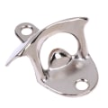Miniatyrbillede 1 af 3: Väggfast flasköppnare / kapsylöppnare i metall - Flera färger Silver