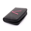 Miniatyrbillede 3 af 4: Damepung Zip Around Clutch Letter - Flere farver Black
