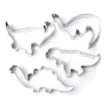 Miniatyrbilde 1 av 2: Kakeformer - Dinosaurier 4-pakning Silver