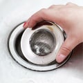 Miniatyrbilde 2 av 2: Avloppsskydd / slaskskydd i rostfritt stål