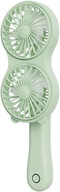 USB genopladelig håndholdt og bordventilator, bærbar køleventilator til flere scenarier.