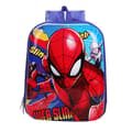 Spider-Man Minirygsæk til små drenge, 12 tommer (rød og blå)