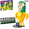 Brainrot Single Block - Blockfigurkollektion Banana monkey