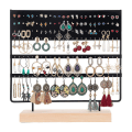 Miniatyrbild 2 av 5: Örhängeställ Display 3-tiers öronnapphållare Smycken Organizer