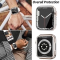 Pikkukuva 7 / 8: kpl Apple Watch Case Tpu näytönsuoja Svart 41mm